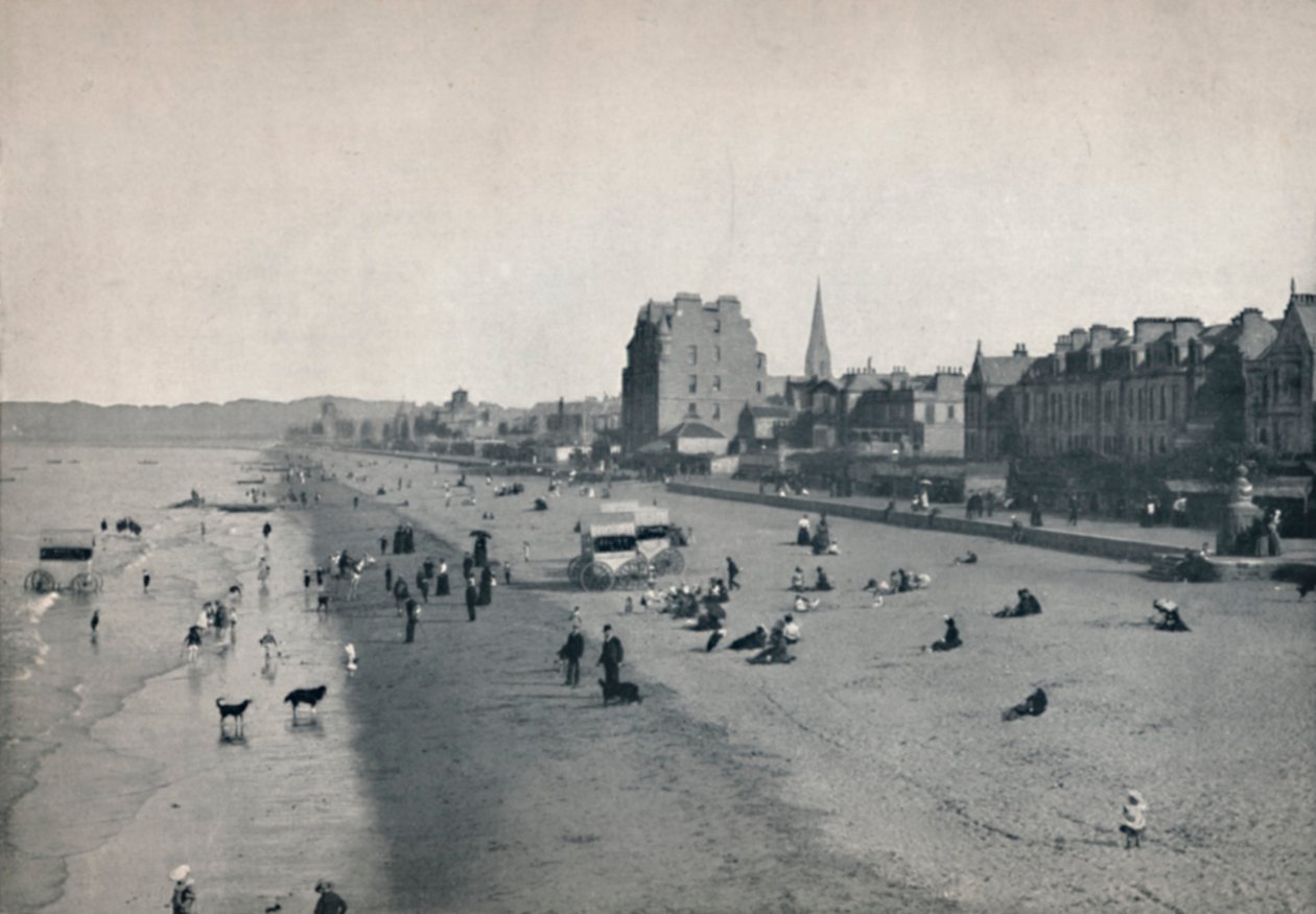 Portobello - a praia, 1895 de Unbekannt