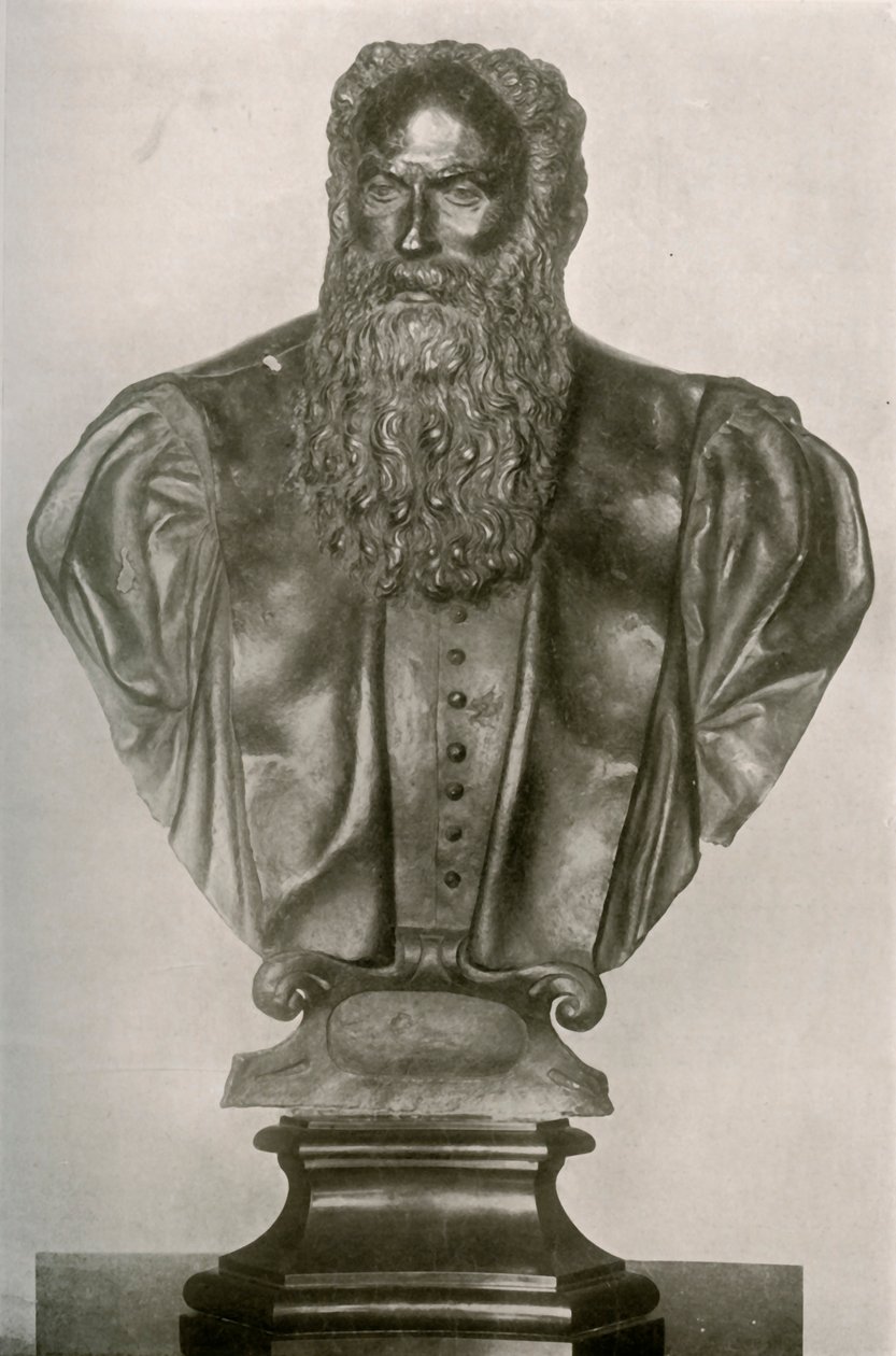 Busto de retrato de Aretino na coleção do Sr. PAB Widener, Filadélfia, 1908. de Unbekannt
