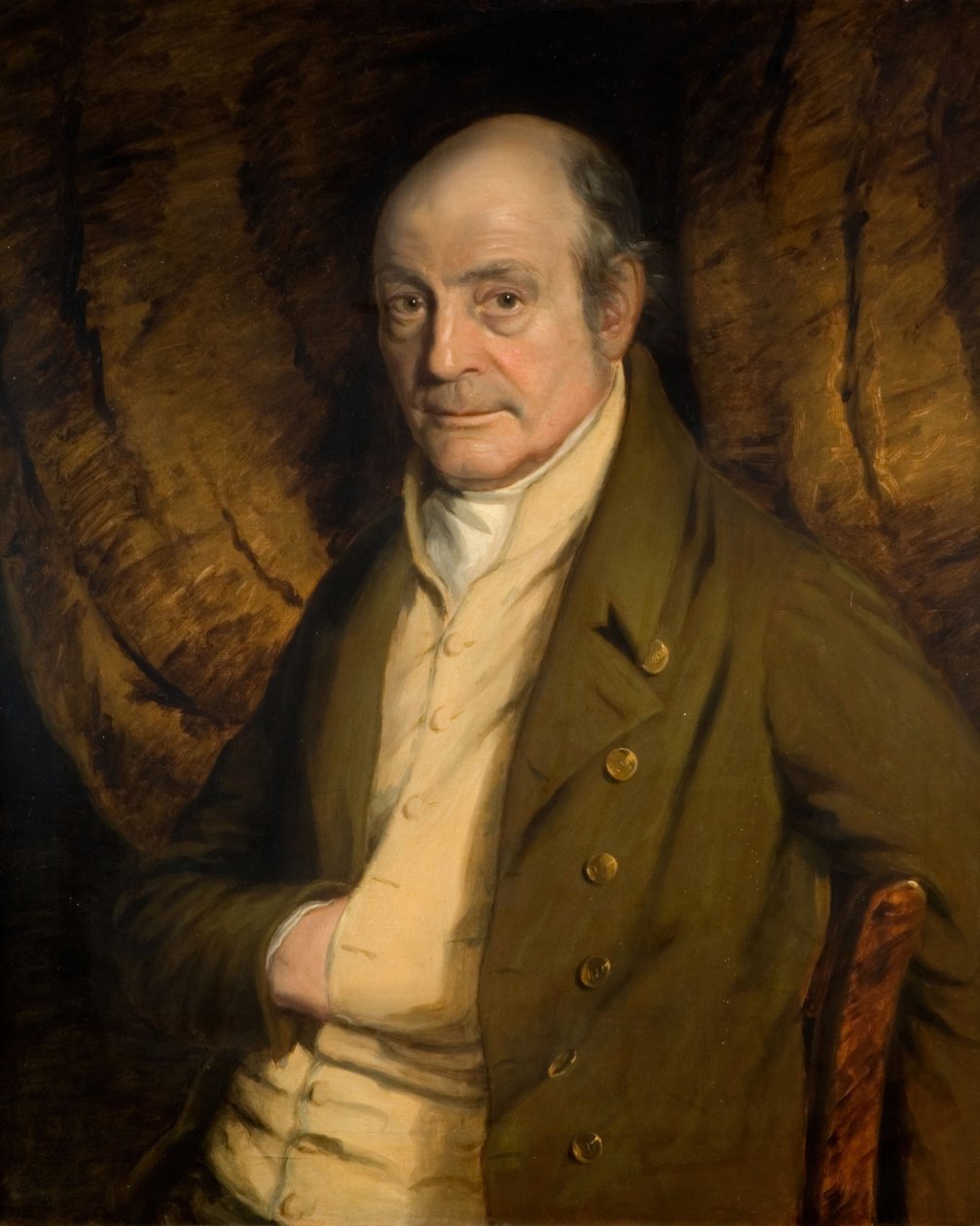 Retrato do Senhor Mensageiro, 1850. de Unbekannt
