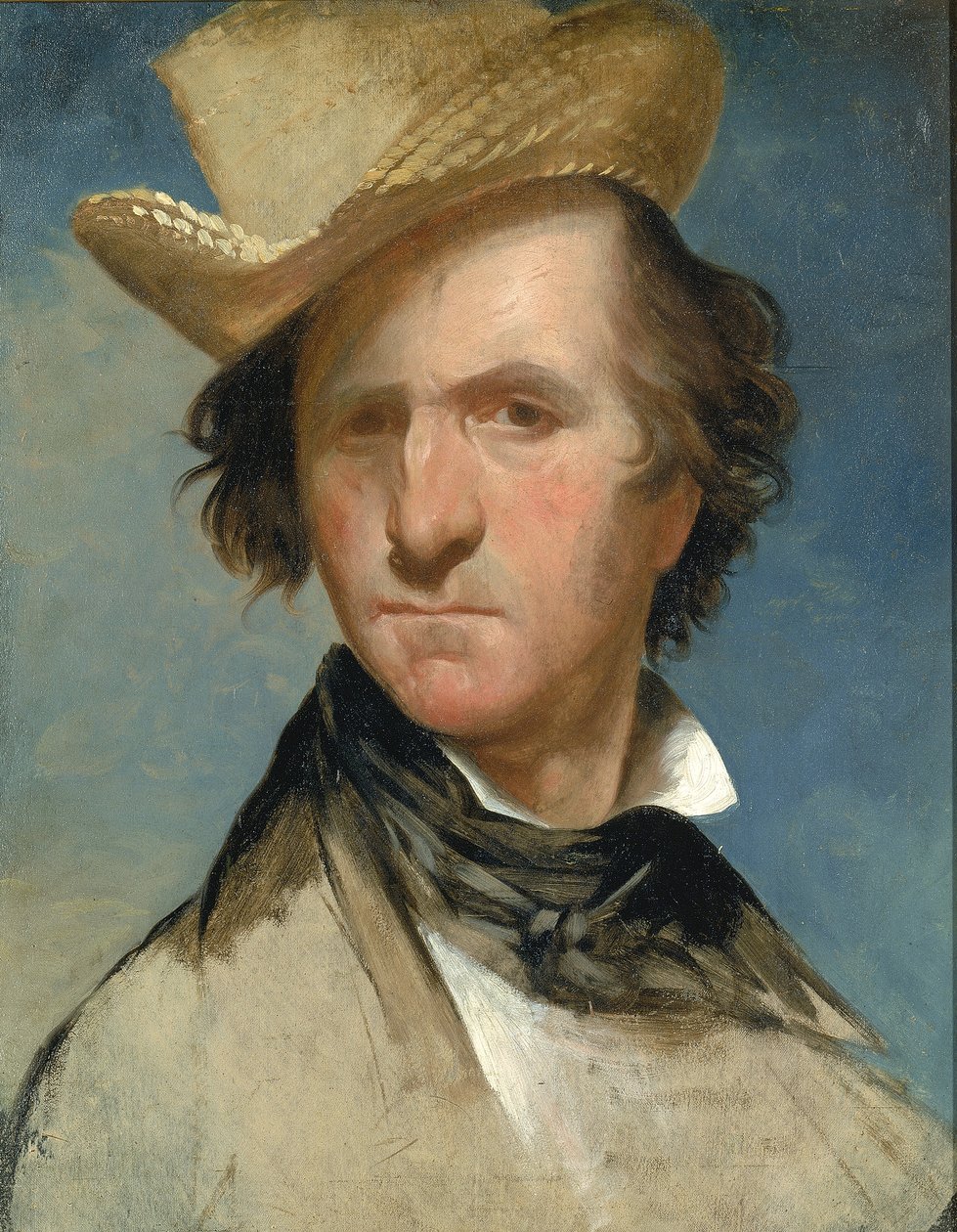 Retrato Esboço de um Ator, ca. 1830. de Unbekannt