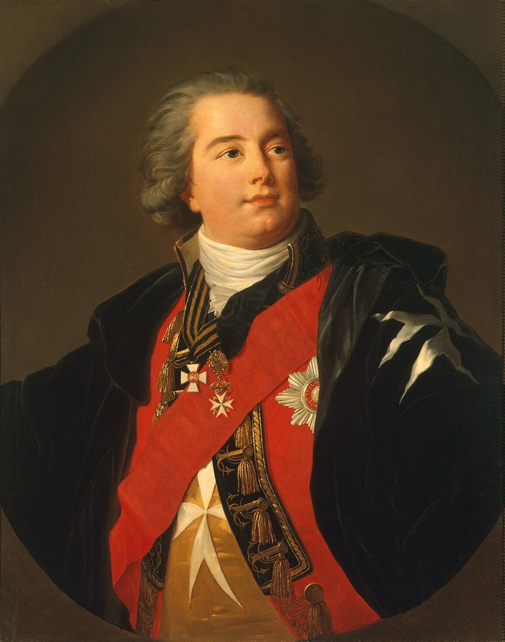 Retrato do Almirante July Litta Giulio Renato de Litta Visconti Arese, 1800 de Unbekannt