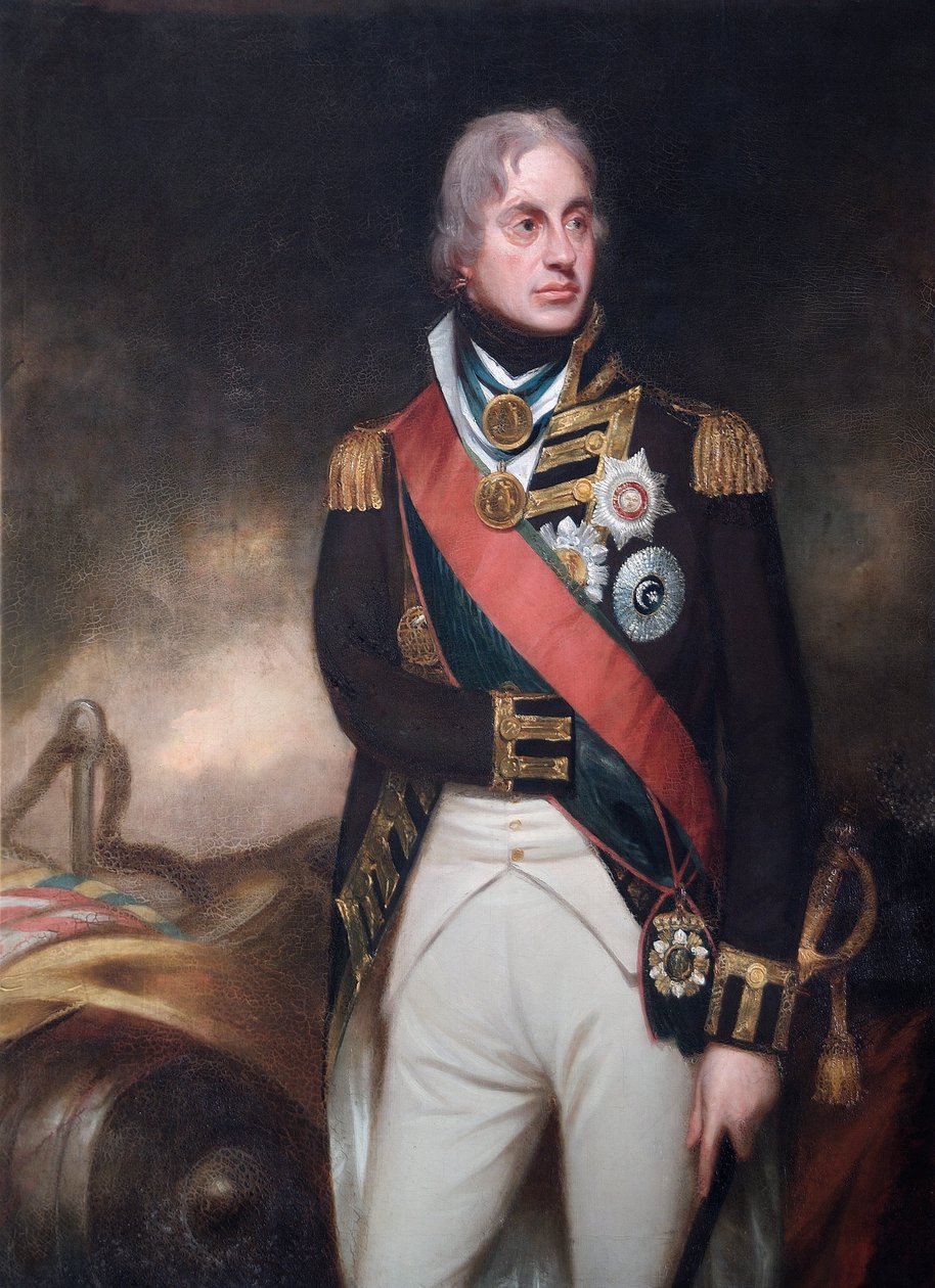 Retrato do Almirante Lord Nelson, c1806 de Unbekannt