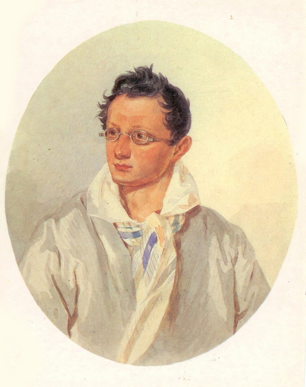 Retrato de Alexander Nikolayevich Raevsky 1795-1868, década de 1820 de Unbekannt