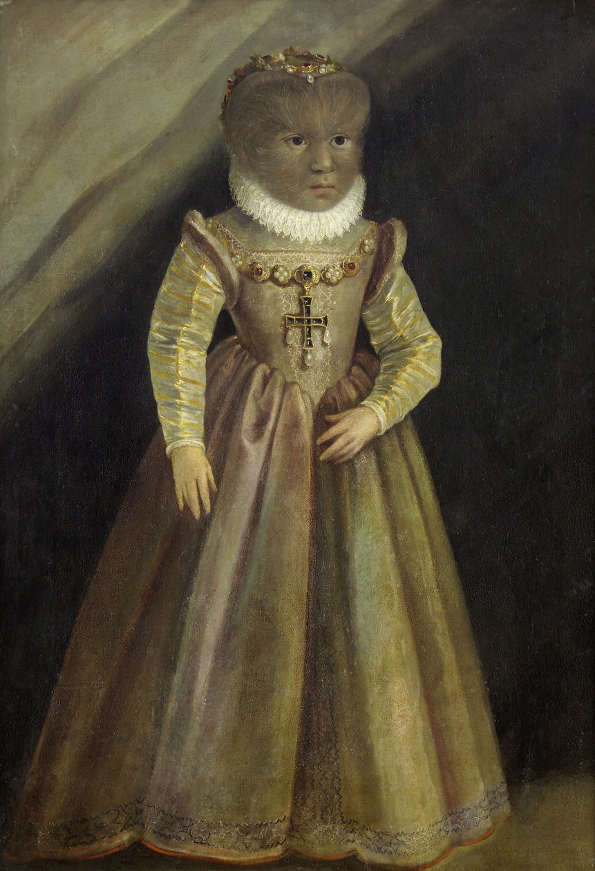 Retrato de Antonietta Gonsalvus, c. 1580 de Unbekannt