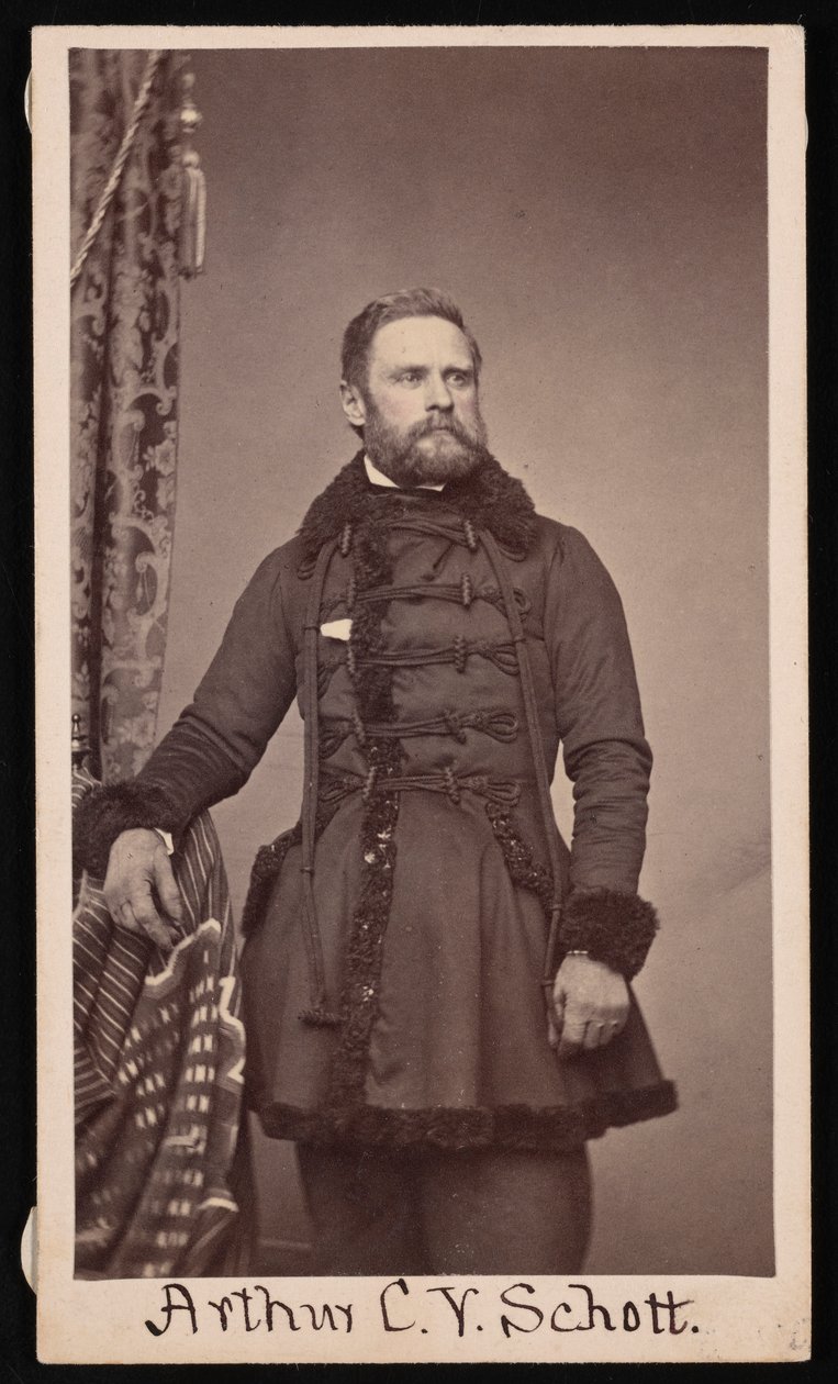 Retrato de Arthur Carl Victor Schott 1814-1875, Antes de 1875. de Unbekannt