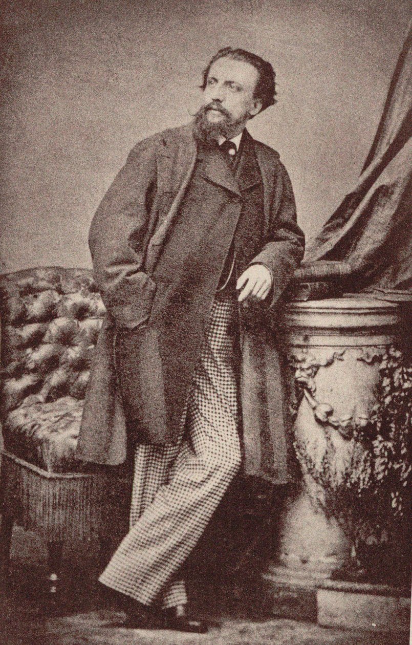 Retrato de Arthur Kalkbrenner 1828-1869, 1860. de Unbekannt