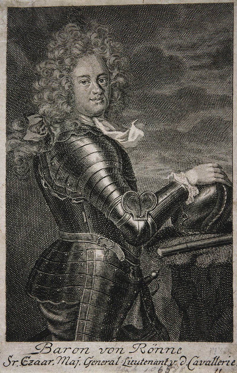 Retrato do Barão Carl Ewald von Roenne 16631716 de Unbekannt