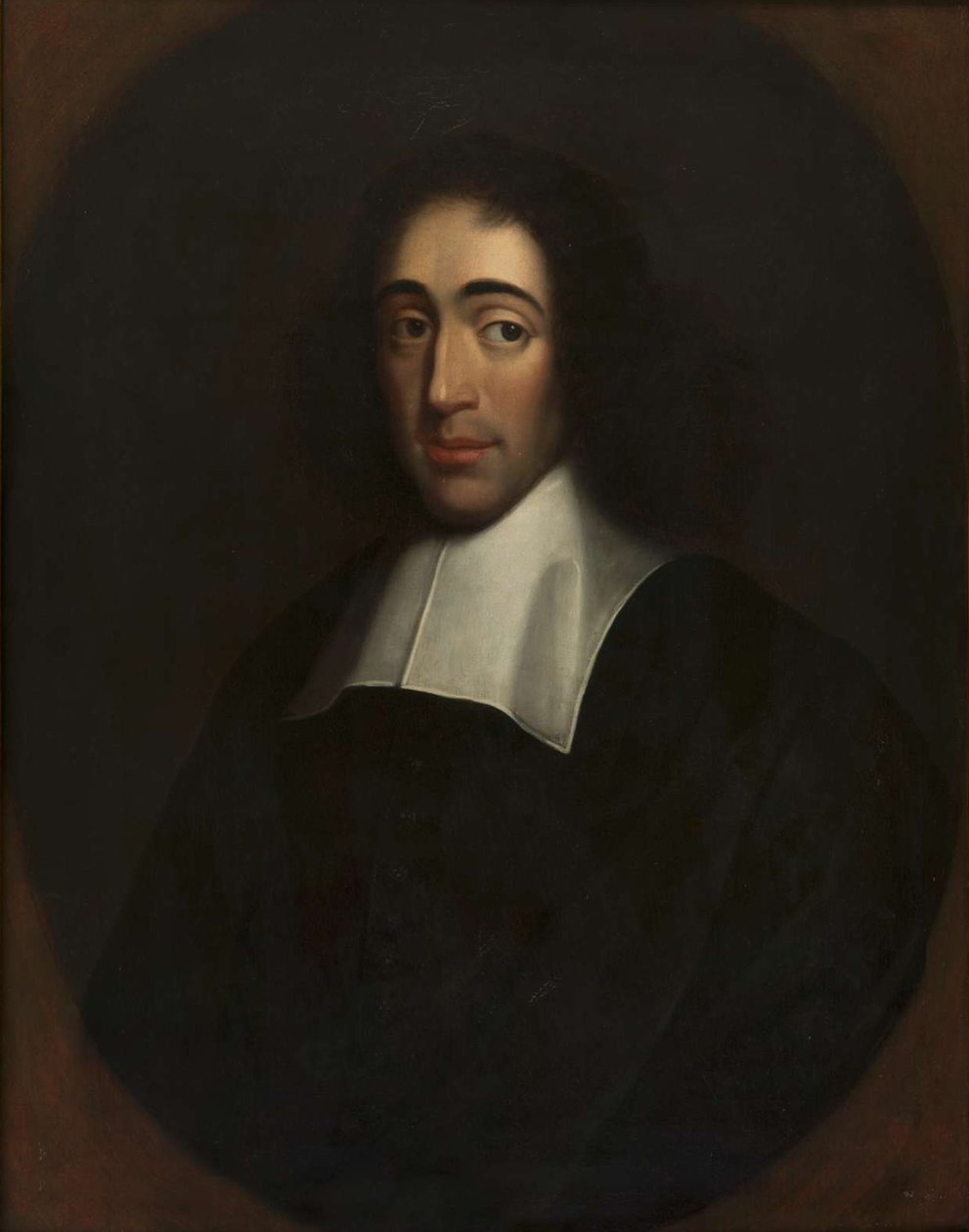 Retrato de Baruch Spinoza, último quartel do século XVII de Unbekannt