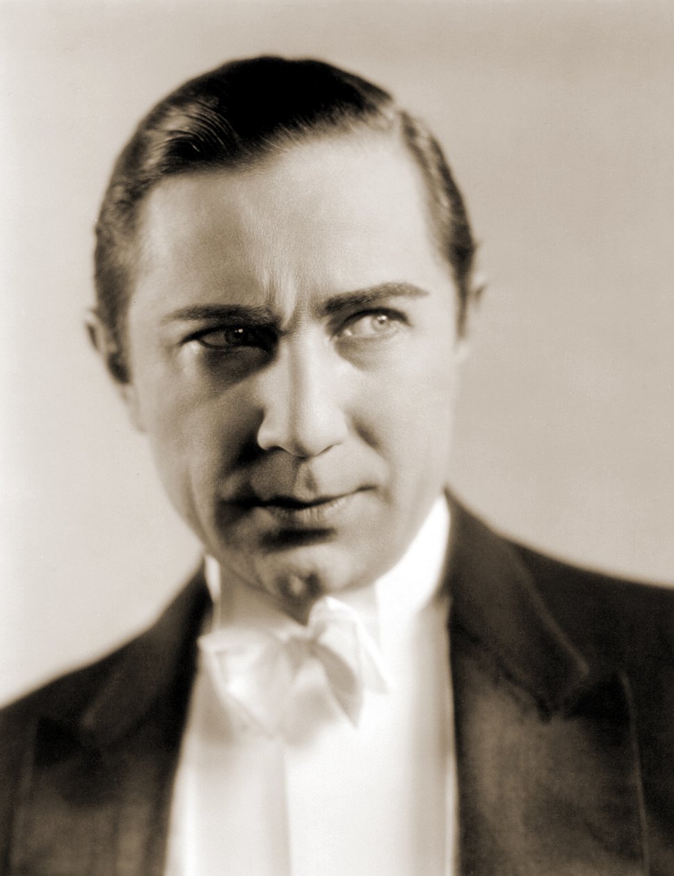 Retrato de Bela Lugosi, c.1930 (foto sépia) de Unbekannt