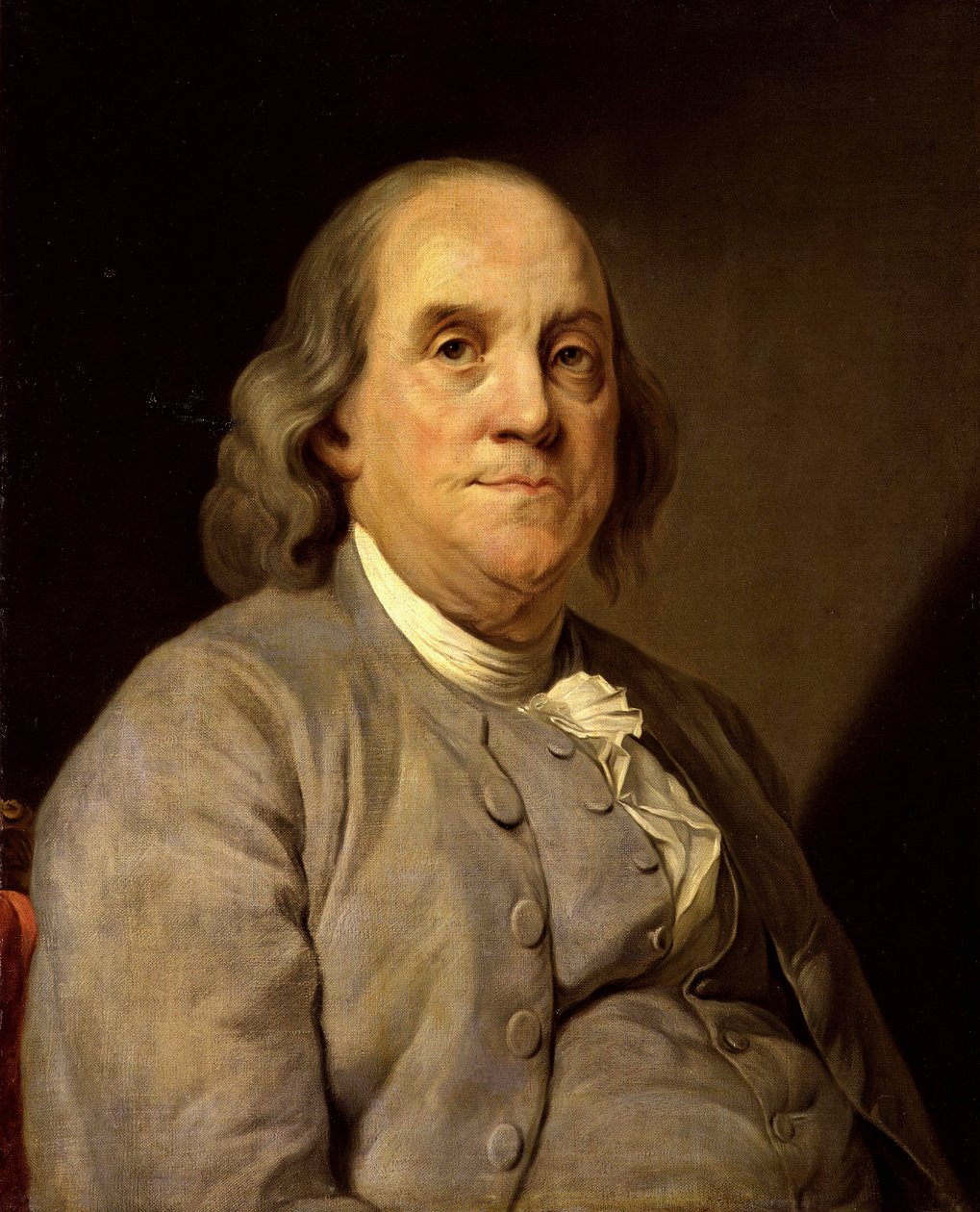 Retrato de Benjamin Franklin de Unbekannt