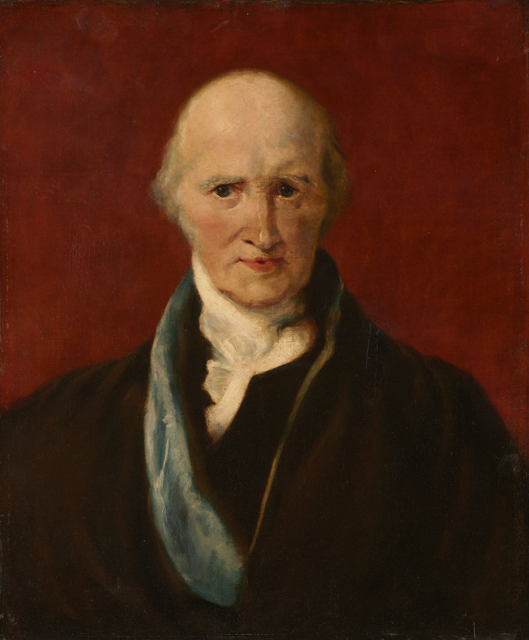 Retrato de Benjamin West, 1818 ou mais tarde. de Unbekannt