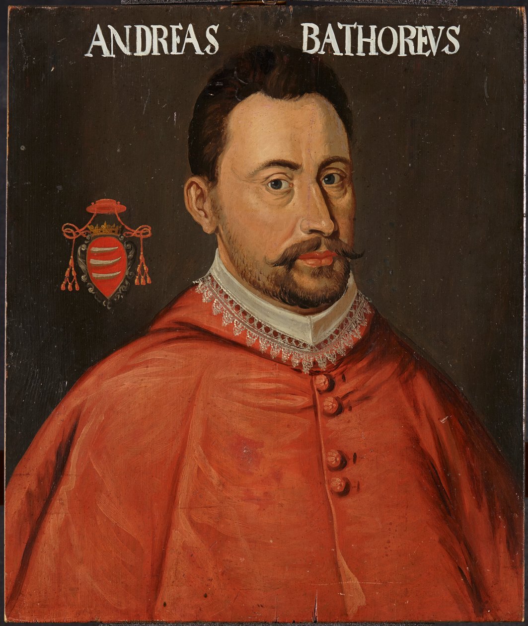 Retrato do cardeal Andrew Báthory 1563-1599, ca 1690. de Unbekannt