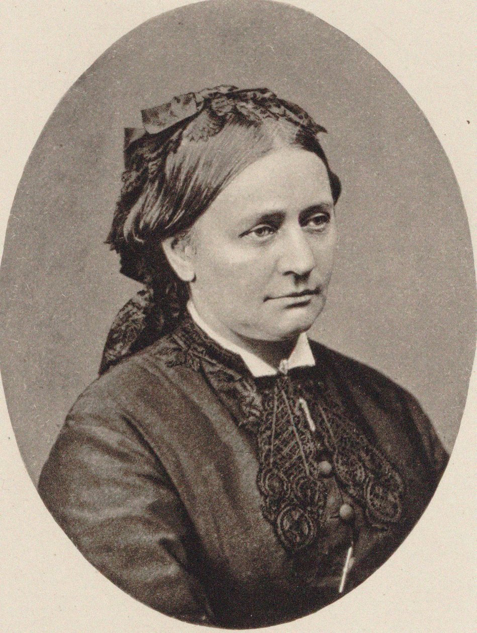 Retrato de Clara Schumann 1819-1896, 1870. de Unbekannt