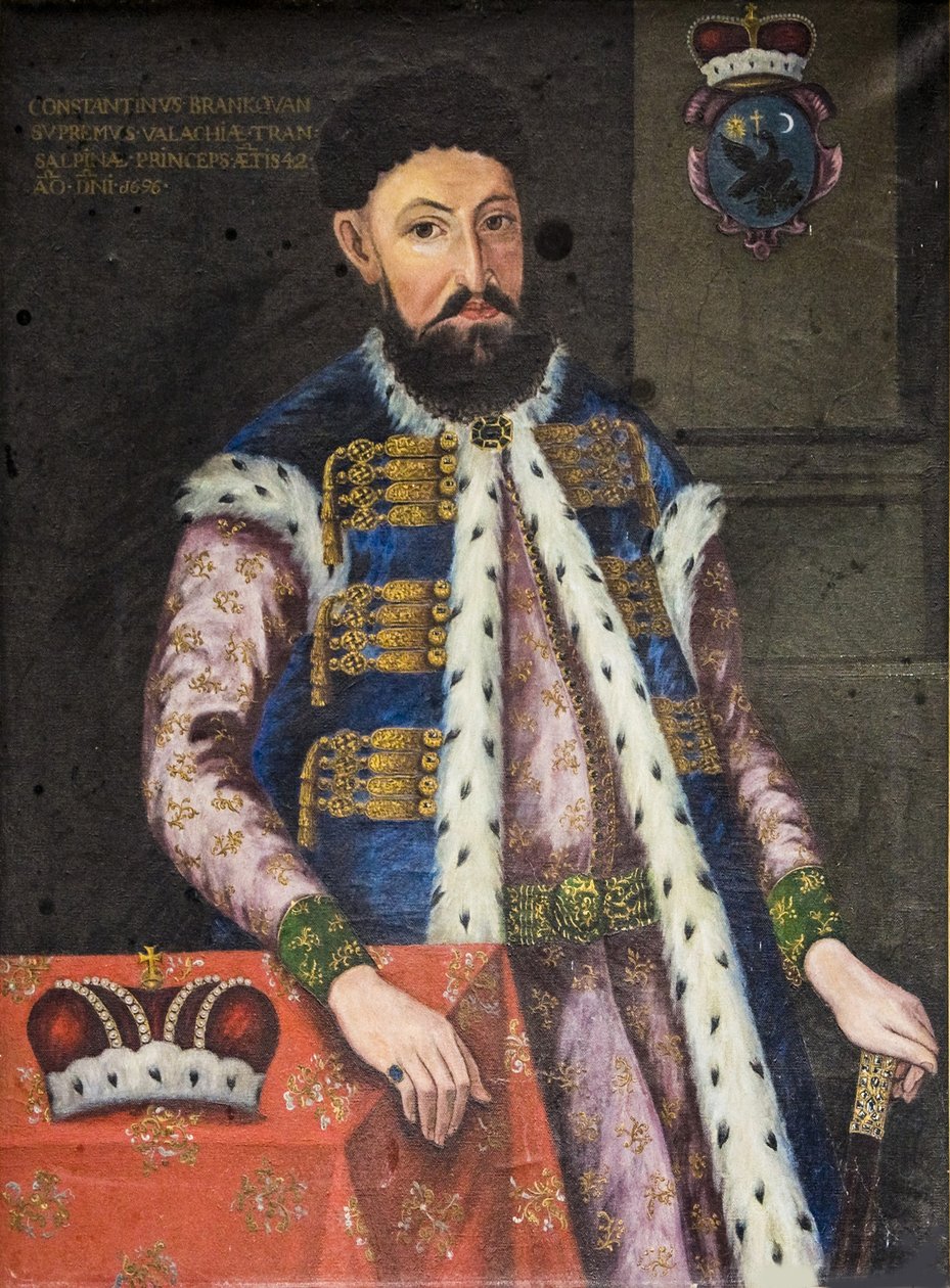 Retrato de Constantin Brâncoveanu 1654-1714, Príncipe da Valáquia, 1696 de Unbekannt