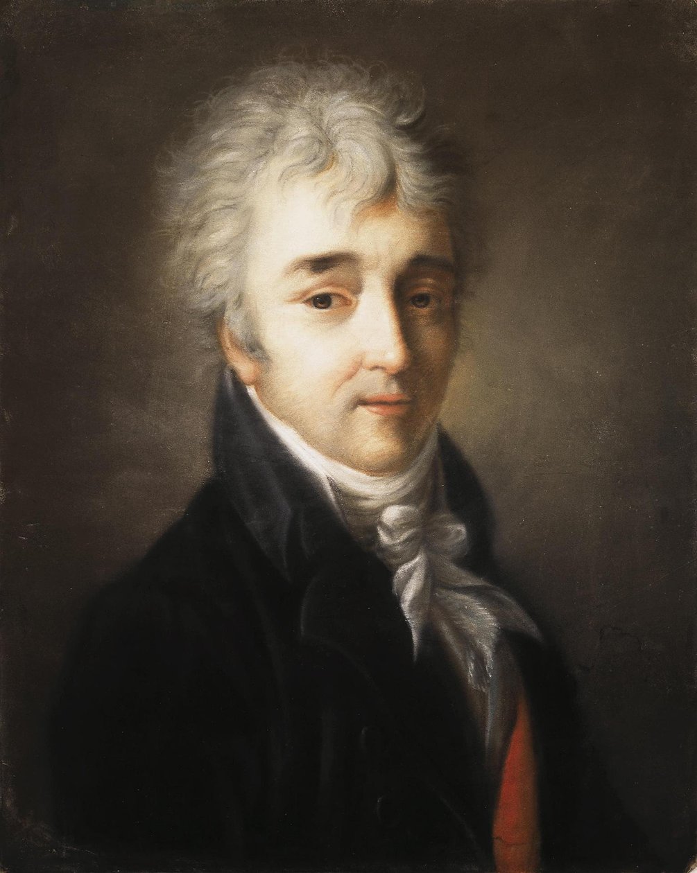 Retrato do conde Andrey Kirillovich Razumovsky 1752-1836, c. 1801 de Unbekannt