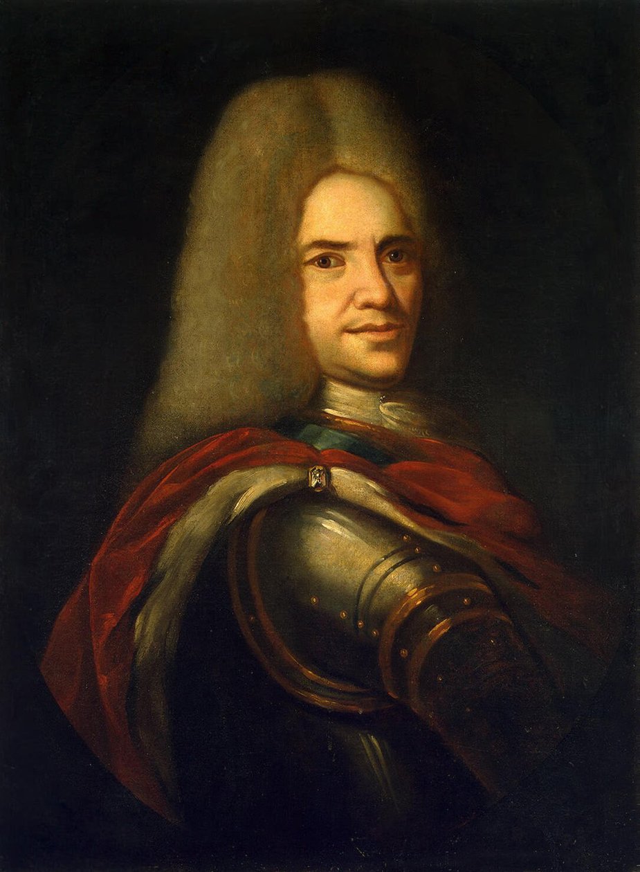 Retrato do conde Grigory Fyodorovich Dolgoruky 1656-1723, início do século XVIII. de Unbekannt