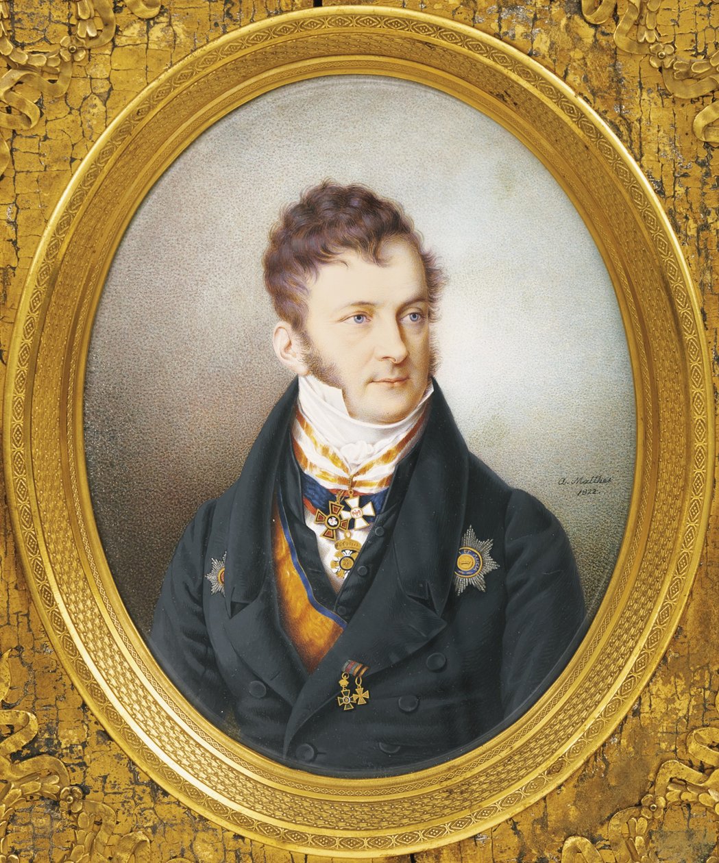 Retrato do conde Ludwig Lebzeltern 1774-1854, 1822 de Unbekannt