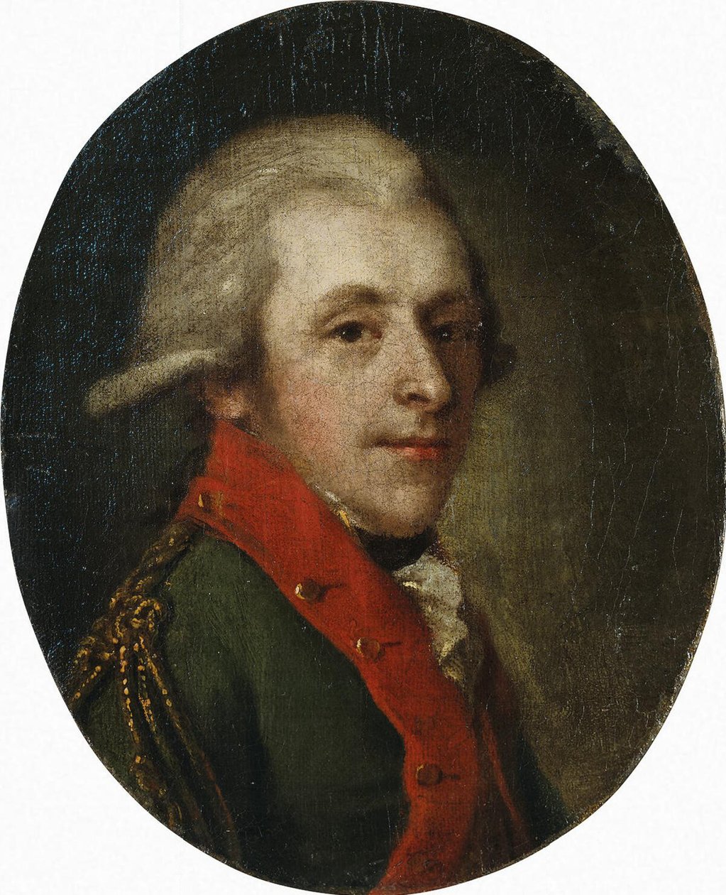 Retrato do conde Nikolay Alexandrovich Zubov 1763-1805, final do século XVIII. de Unbekannt