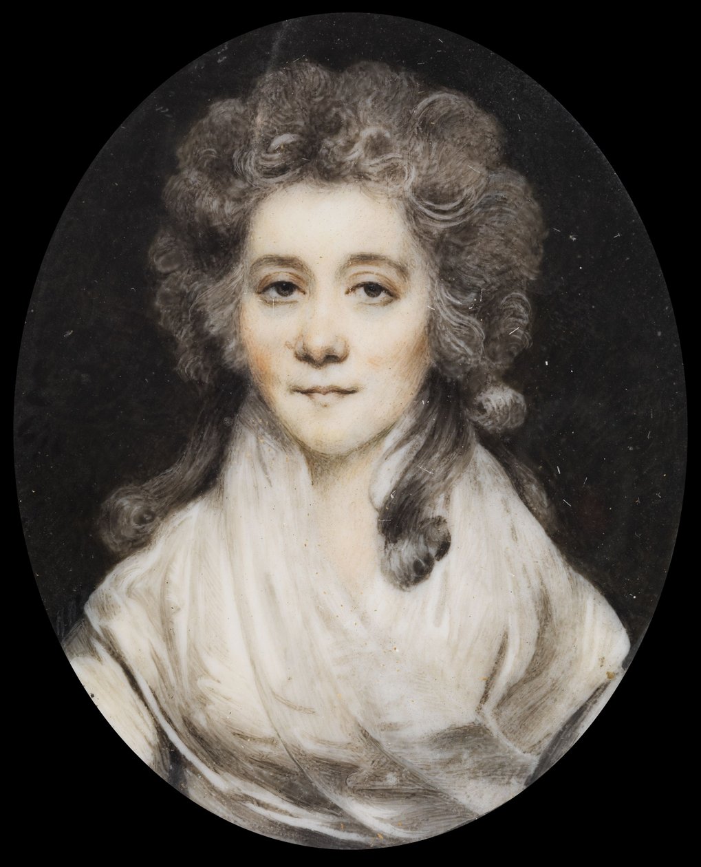 Retrato da condessa Anna Evgenyevna Obolenskaya 1778-1810, final do século XVIII. de Unbekannt