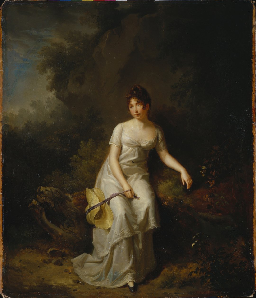 Retrato da condessa Ekaterina Lvovna Golovkina, final do século XVIII. de Unbekannt