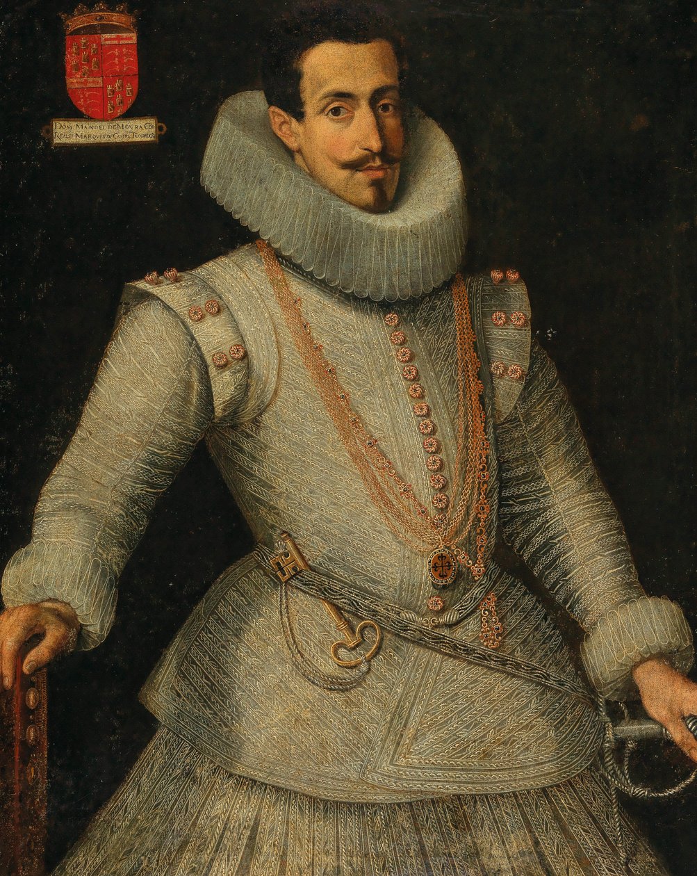 Retrato de Dom Manuel de Moura Corte-Real, 2º Marquês de Castel Rodrigo 1590-1651. de Unbekannt