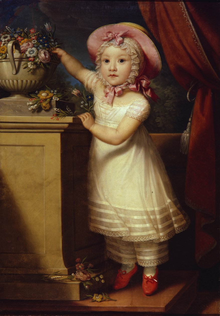 Retrato de Ekaterina Dmitrievna Obreskova 1822-1874, ca 1825 de Unbekannt