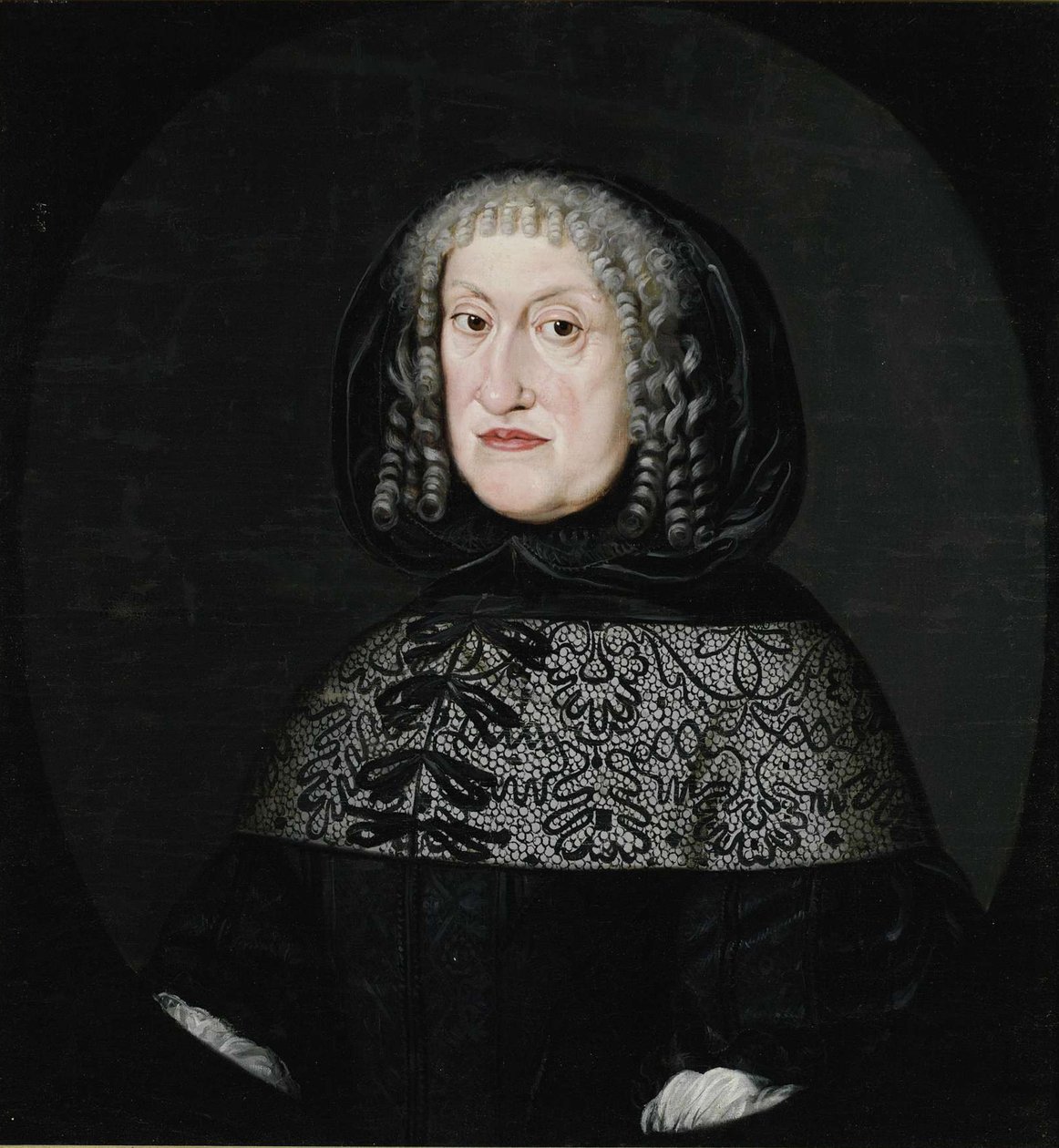 Retrato de Eleanor de Anhalt-Zerbst, Duquesa de Schleswig-Holstein-Sønderburg-Norburg 1608-1681, de Unbekannt