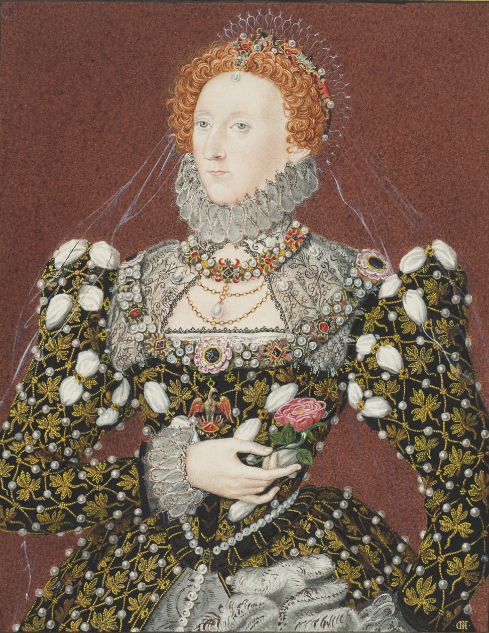 Retrato de Elizabeth I da Inglaterra de Unbekannt