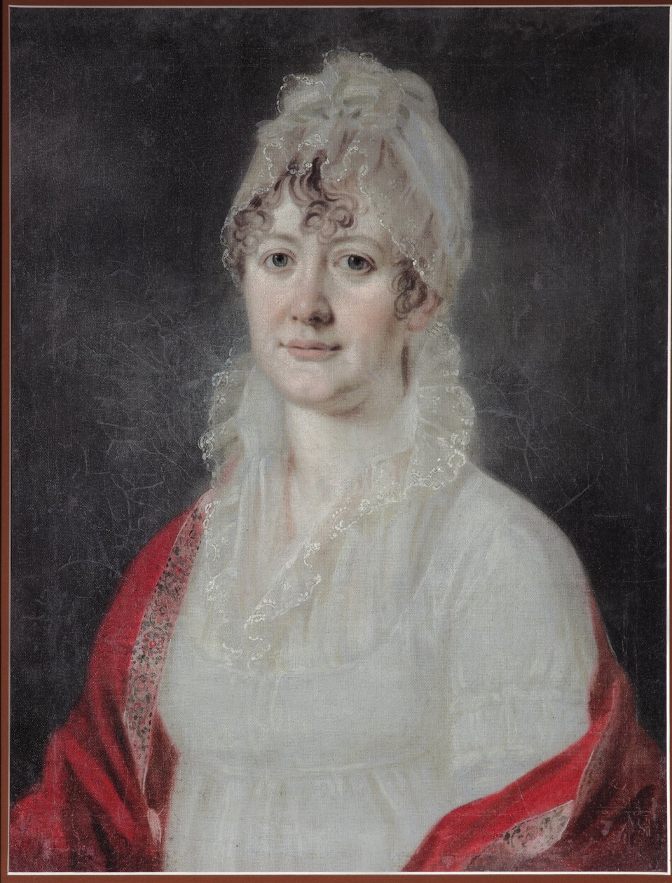 Retrato de Elizaveta Alexeevna Arsenyeva, née Stolypina 1773-1845, início do século XIX de Unbekannt
