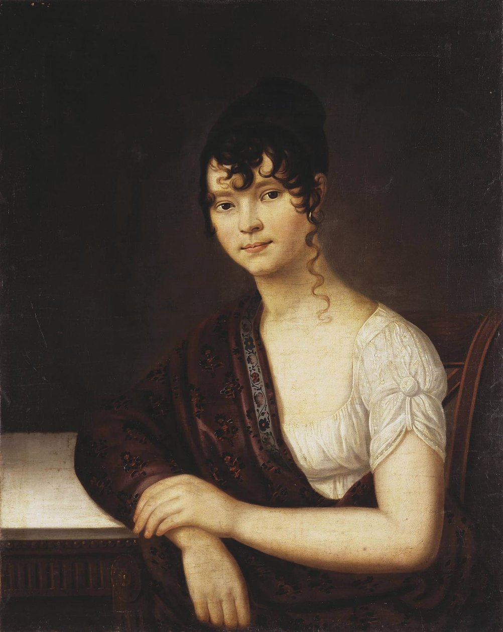 Retrato de Elizaveta Ivanovna Ogareva 1784-1815, 1800 de Unbekannt
