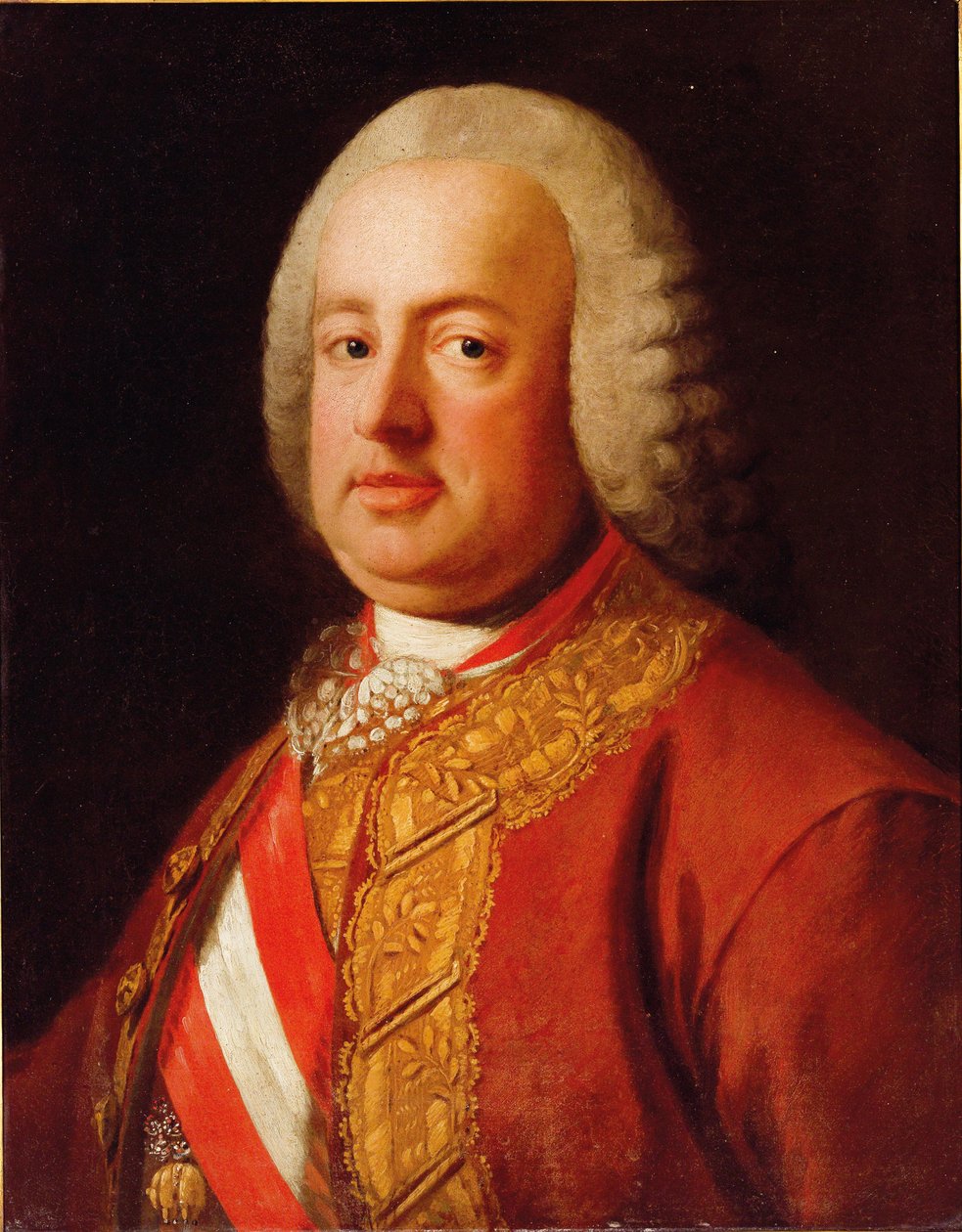 Retrato do imperador Francisco I da Áustria 1708-1765, ca 1770. de Unbekannt