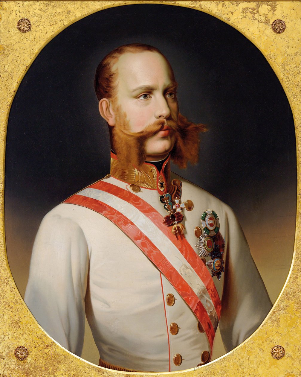 Retrato do imperador Franz Joseph I da Áustria, c. 1870 de Unbekannt