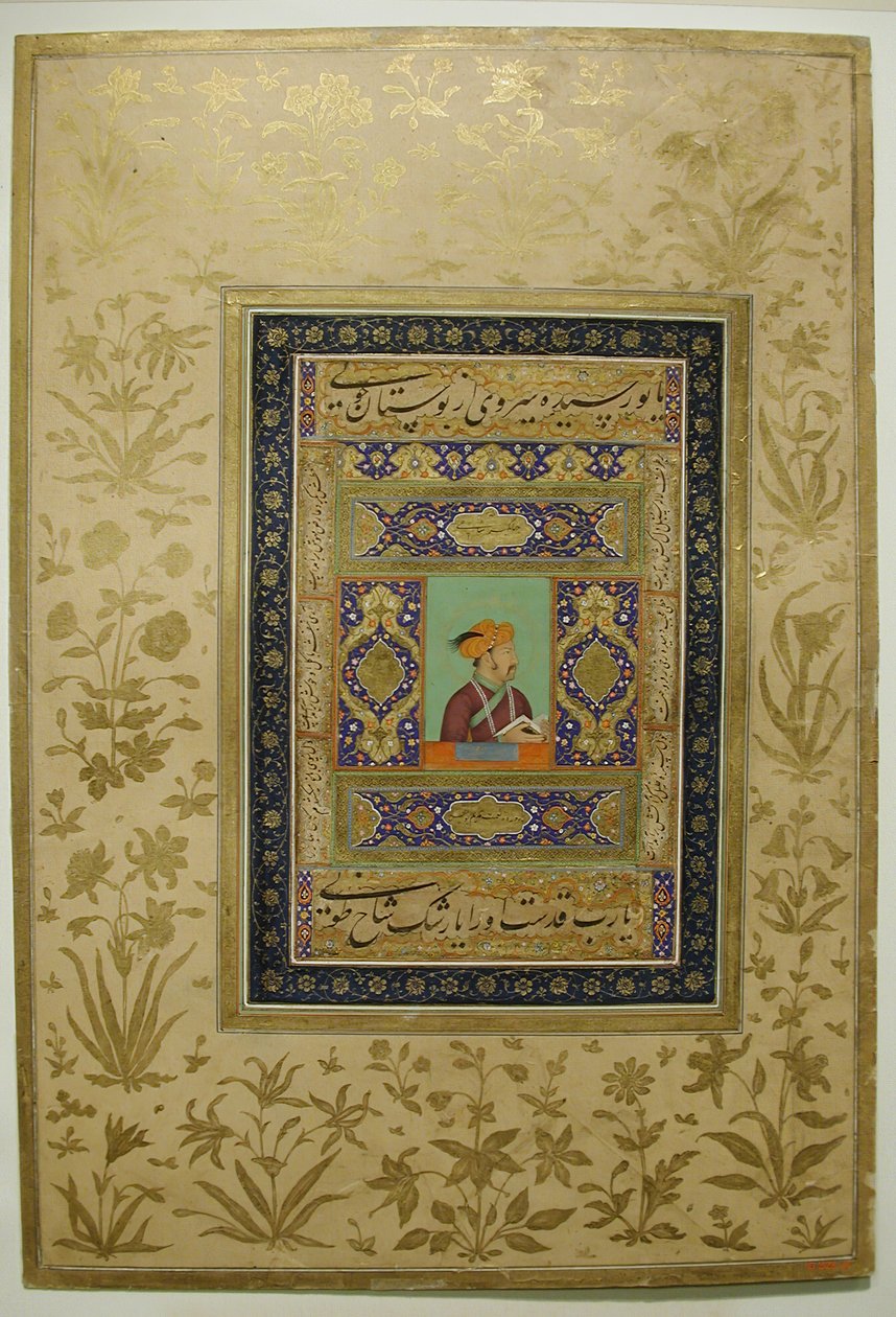 Retrato do imperador Jahangir, ca. 1615-20. de Unbekannt