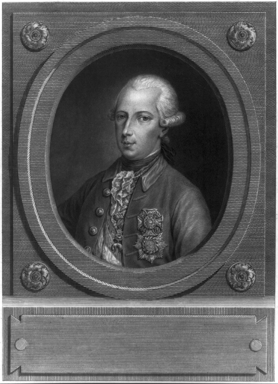 Retrato do imperador José II 1741-1790, século XVIII de Unbekannt
