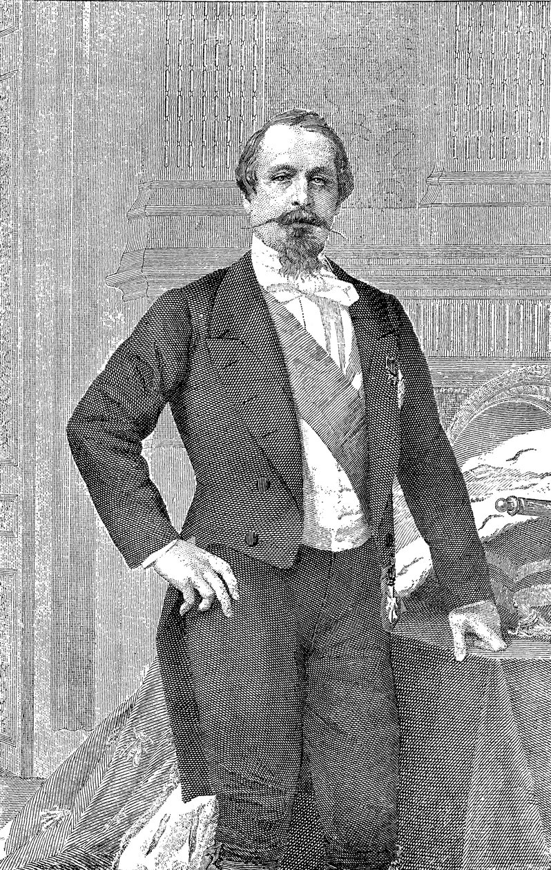 Retrato do imperador Napoleão III da França 1808-1873 de Unbekannt