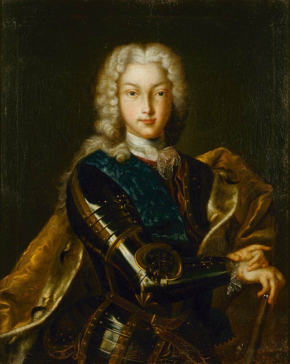 Retrato do imperador Pedro II Alexeyevich de Unbekannt
