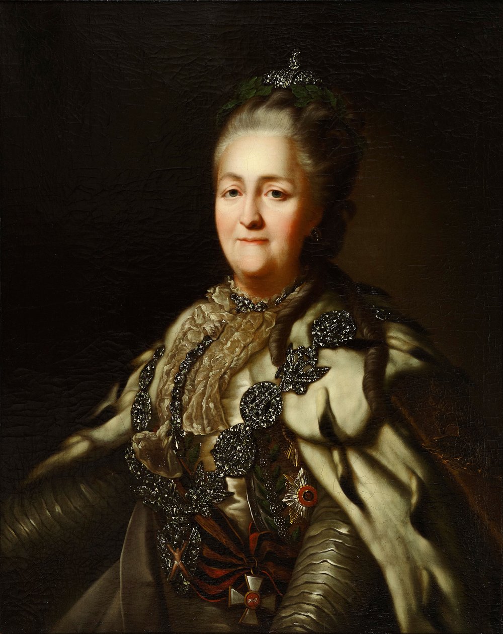 Retrato da Imperatriz Catarina II de Unbekannt