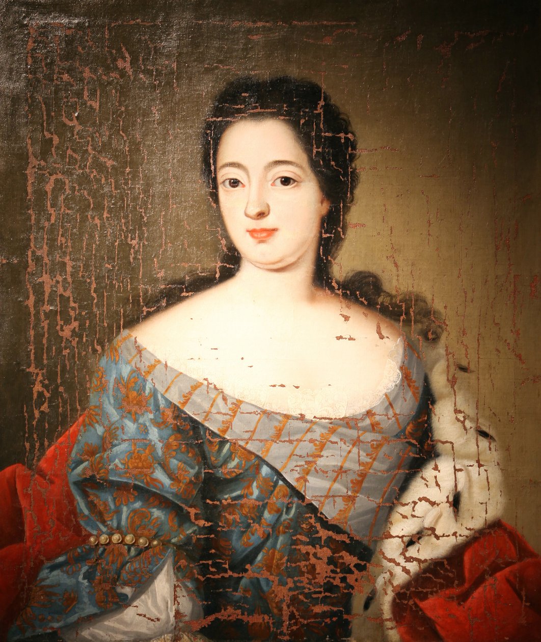 Retrato da imperatriz Catherine I. 1684-1727, início do século XVIII. de Unbekannt