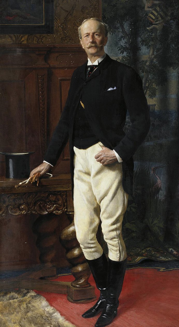 Retrato de Ernst I, duque de Saxe-Altenburg 1826-1908, 1893 de Unbekannt