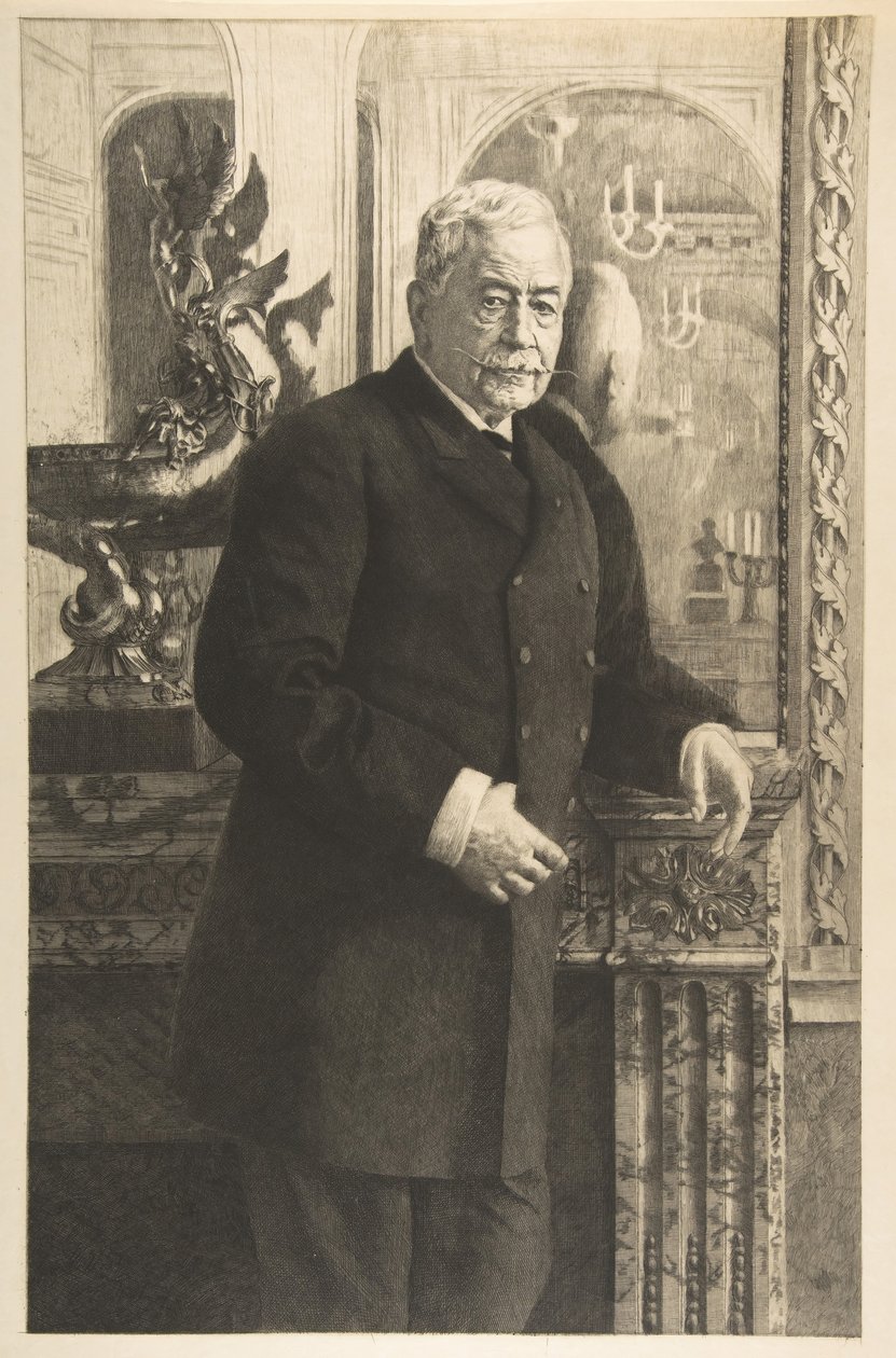 Retrato de Ferdinand Lesseps, 1850-1914. de Unbekannt