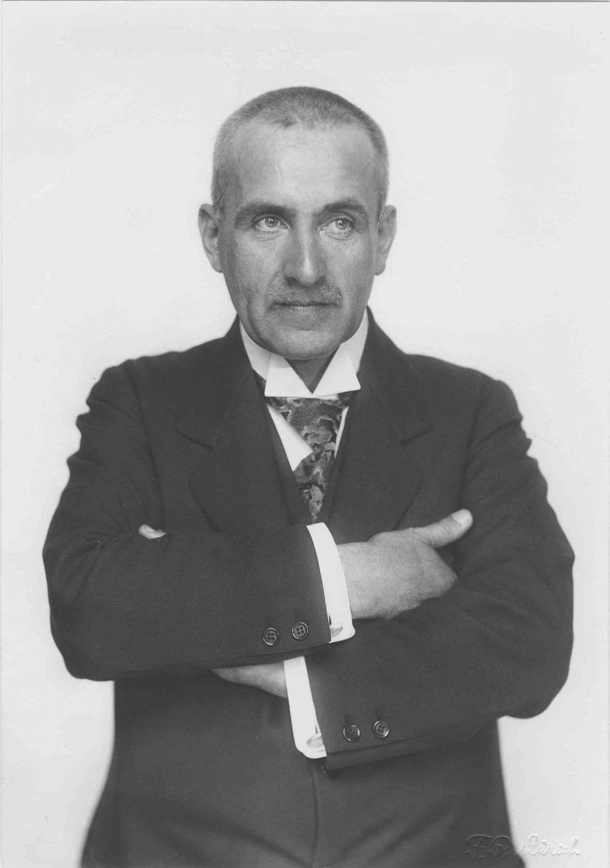 Retrato de Frank Wedekind 1864-1918, 1900s-1910s. de Unbekannt