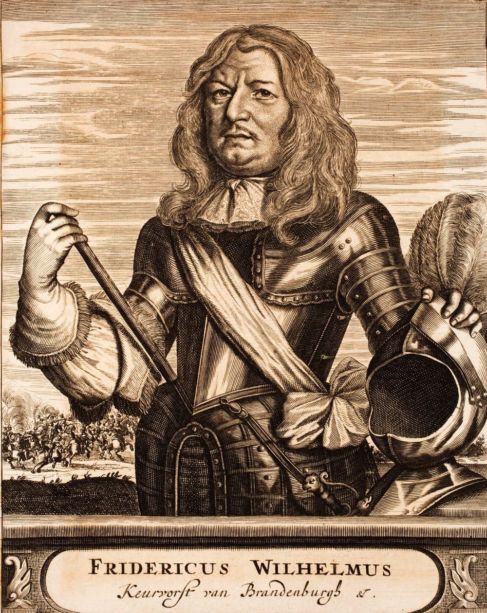Retrato de Frederick William 1620-1688, eleitor de Brandemburgo, duque da Prússia, 1675. de Unbekannt