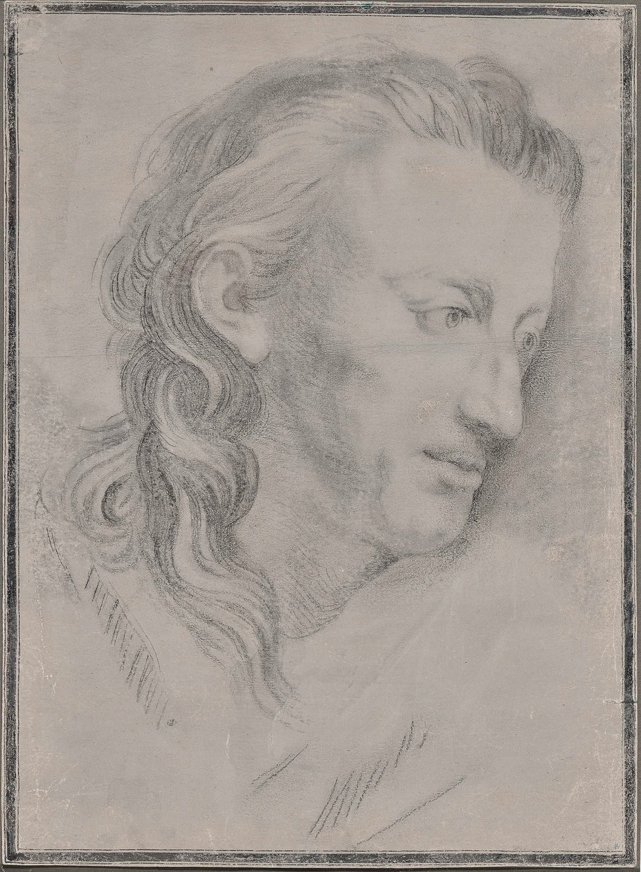 Retrato de Friedrich von Schiller 1759-1805, Fim do século XVIII. de Unbekannt