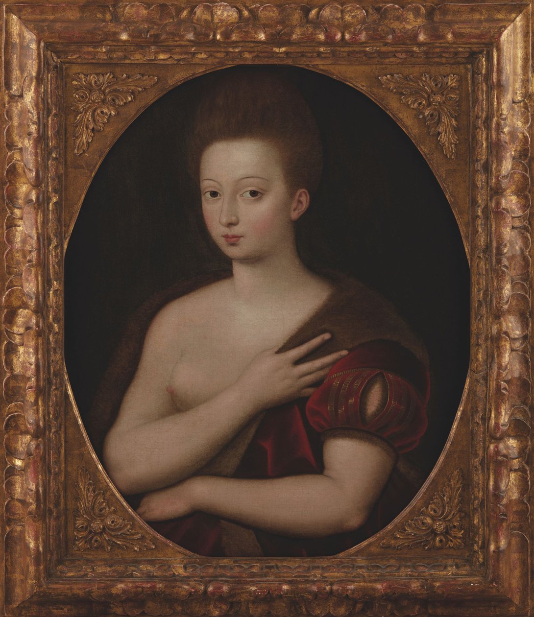 Retrato de Gabrielle dEstrées 1573-1599, antes de 1600. de Unbekannt