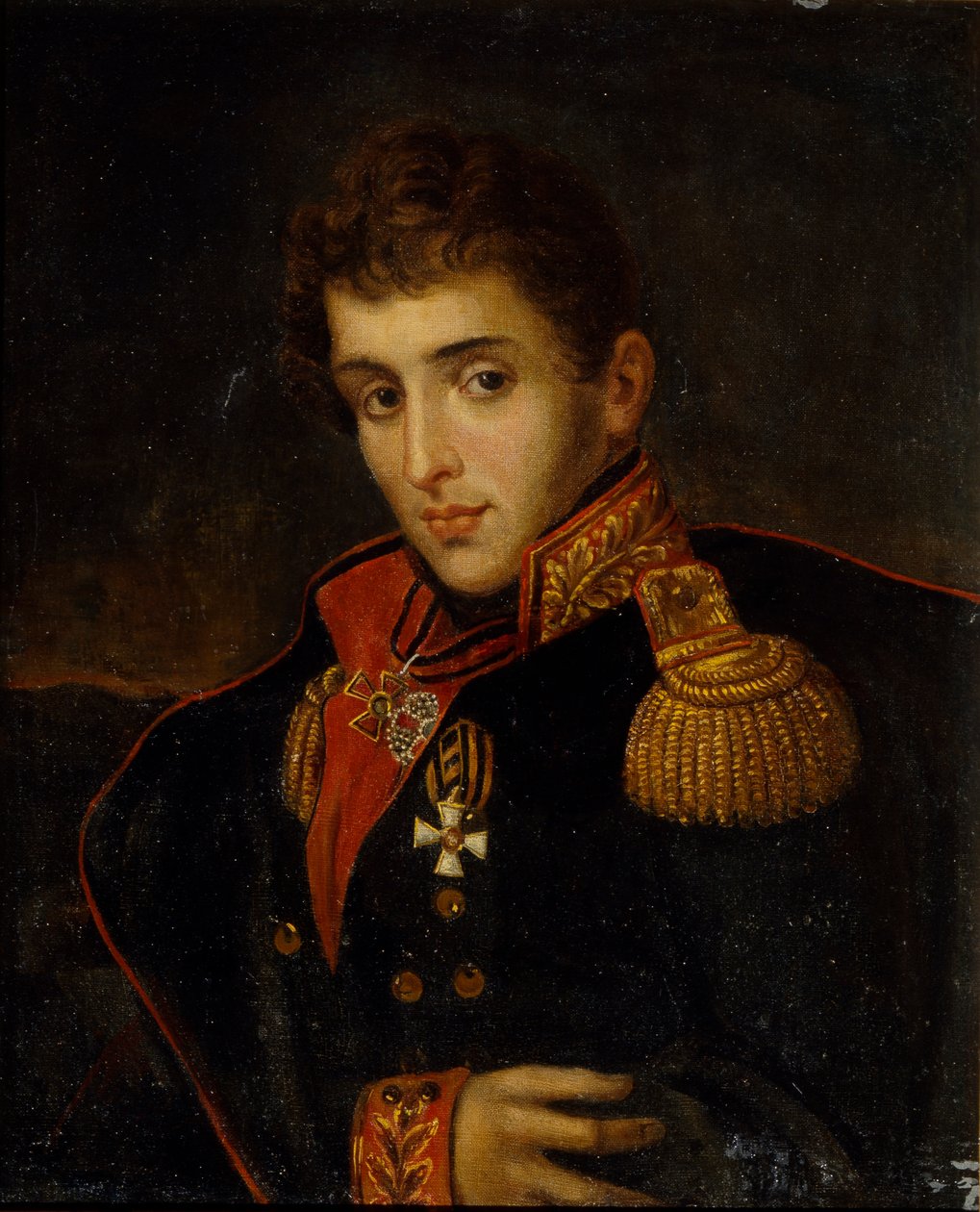 Retrato do general Alexander Tuchkov 1729-1793, década de 1820 de Unbekannt