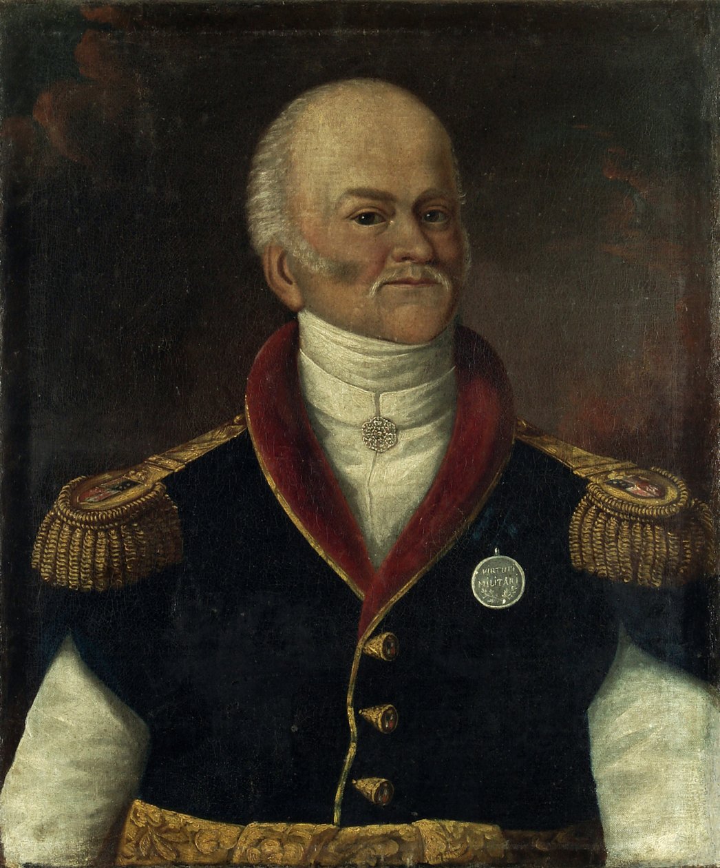 Retrato do general Ksawery Franciszek Krasicki 17741844, 1830-1840s de Unbekannt
