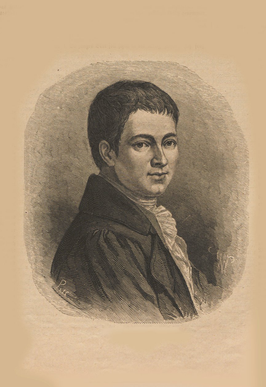 Retrato de Heinrich von Kleist 1777-1811, 1876. de Unbekannt