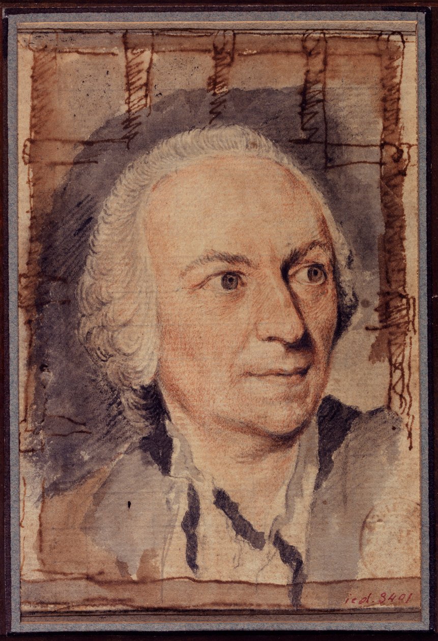 Retrato de Henri Masers de Latude 1725-1805, Fim do século XVIII. de Unbekannt