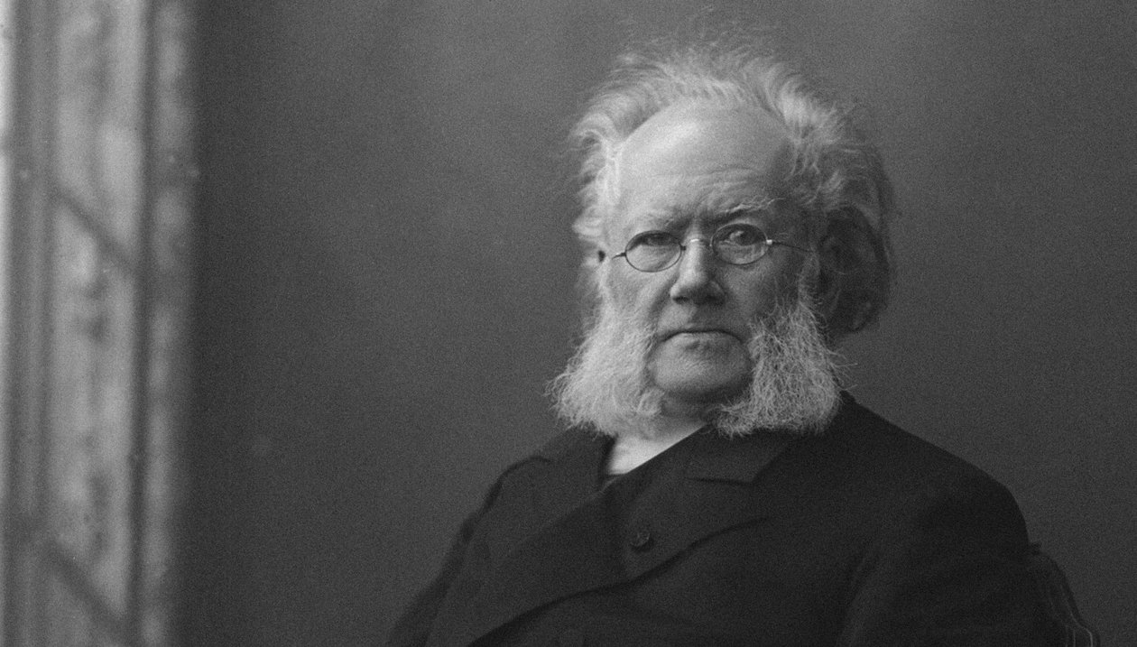 Retrato de Henrik Ibsen 1828-1906 de Unbekannt