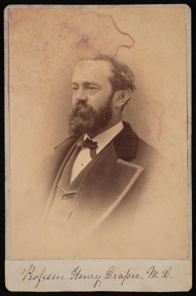 Retrato de Henry Draper 1837-1882, antes de 1876. de Unbekannt